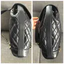 Leather backpack Chanel - Vintage