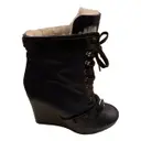 Leather snow boots Chloé