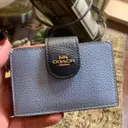 Leather wallet Coach