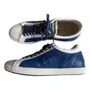 Leather low trainers D'Acquasparta