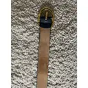 Leather belt Dior - Vintage