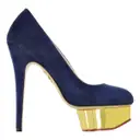 Buy Charlotte Olympia Dolly leather heels online