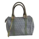 FF leather handbag Fendi - Vintage