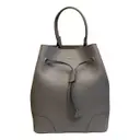 Leather handbag Furla