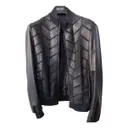 Leather vest Giorgio Armani