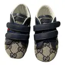 Leather first shoes Gucci
