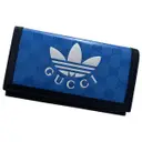 Leather wallet Gucci X Adidas