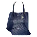Leather tote GUESS
