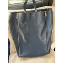 Gusset leather tote Celine