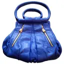 Blue Leather Handbag Christian Louboutin