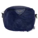 Blue Leather Handbag Deadly Ponies