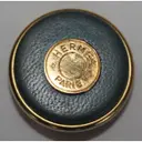 Leather earrings Hermès - Vintage