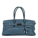 Leather handbag Hermès
