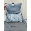 Hourglass leather crossbody bag Balenciaga