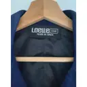 Leather blazer Loewe