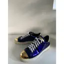 Leather trainers Luciano Padovan