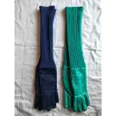 Buy Max Mara Max Mara Atelier leather long gloves online