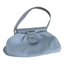Leather clutch bag Max Mara