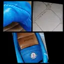 Leather trainers Moncler