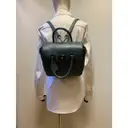 Leather backpack Mulberry