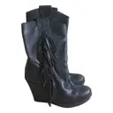 Leather boots Munthe