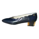 Leather heels Pierre Cardin