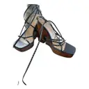 Buy Jacquemus Pilotis leather sandals online