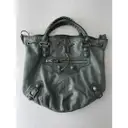 Pompon leather crossbody bag Balenciaga