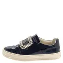 Buy Roger Vivier Leather trainers online