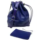 Seau Sangle leather handbag Celine - Vintage