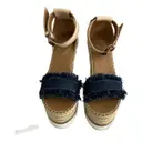 Leather espadrilles See by Chloé