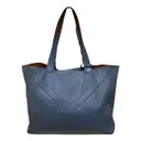 Leather handbag Smythson