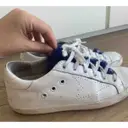 Golden Goose Superstar leather trainers for sale