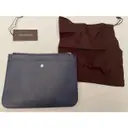 Leather clutch bag Trussardi