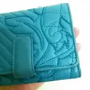 Leather wallet Versace
