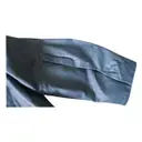 Buy Virginie Castaway Blue Leather Jacket online