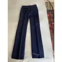 Costume National Linen straight pants for sale