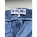 Linen trousers Frescobol Carioca