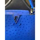 Capucines ostrich handbag Louis Vuitton