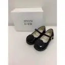 Armani Baby Patent leather ballet flats for sale