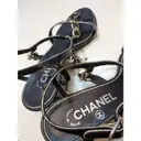 Patent leather sandals Chanel