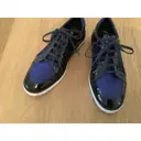 Buy Jimmy Choo Patent leather low trainers online