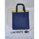 Patent leather handbag Lacoste