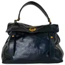 Muse II patent leather handbag Saint Laurent