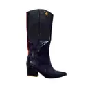 Patent leather boots Tibi