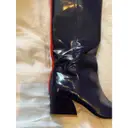 Tibi Patent leather boots for sale