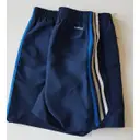 Blue Polyester Shorts Adidas