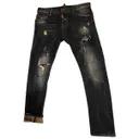 Blue Polyester Jeans Dsquared2