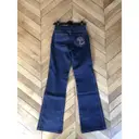 Fendi Blue Polyester Jeans for sale