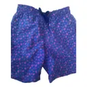 Blue Polyester Shorts Vilebrequin